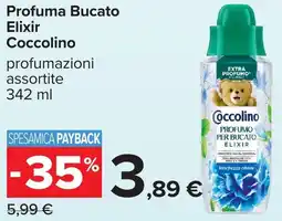 Carrefour Profuma Bucato Elixir Coccolino offerta