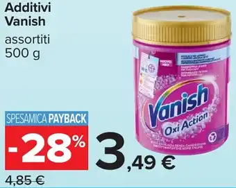 Carrefour Additivi Vanish offerta
