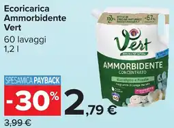 Carrefour Ecoricarica Ammorbidente Vert offerta