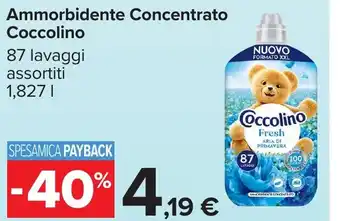 Carrefour Ammorbidente Concentrato Coccolino offerta
