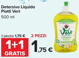 Carrefour Detersivo Liquido Piatti Vert offerta