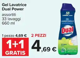 Carrefour Gel Lavatrice Dual Power offerta