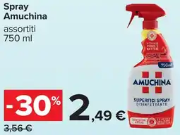 Carrefour Spray Amuchina offerta