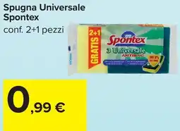 Carrefour Spugna Universale Spontex offerta