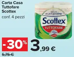 Carrefour Carta Casa Tuttofare Scottex offerta