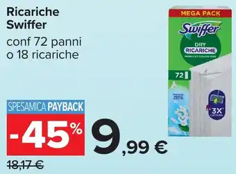 Carrefour Ricariche Swiffer offerta