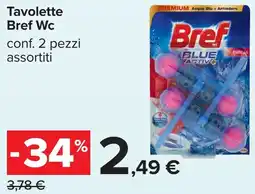 Carrefour Tavolette Bref Wc offerta