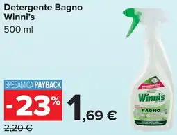 Carrefour Detergente Bagno Winni's offerta