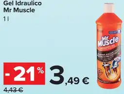 Carrefour Gel Idraulico Mr Muscle offerta