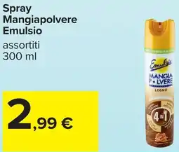 Carrefour Spray Mangiapolvere Emulsio offerta
