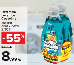 Carrefour Detersivo Lavatrice Coccolino offerta