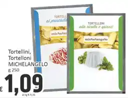 Paghi Poco Tortellini, Tortelloni MICHELANGELO offerta