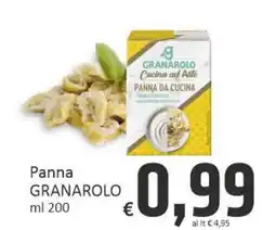 Paghi Poco Panna GRANAROLO offerta