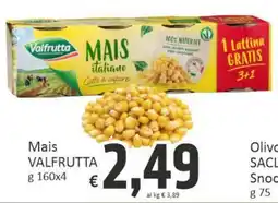 Paghi Poco Mais VALFRUTTA offerta