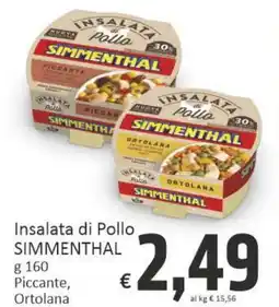 Paghi Poco Insalata di pollo simmenthal piccante, ortolana offerta