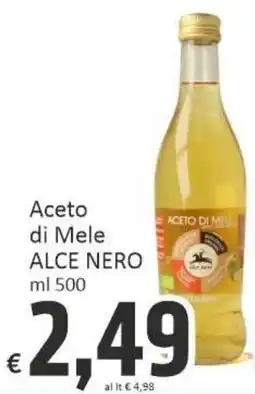 Paghi Poco Aceto di Mele ALCE NERO offerta