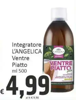 Paghi Poco Integratore l'angelica ventre piatto offerta