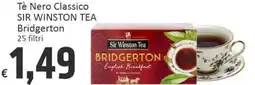 Paghi Poco Tè nero classico sir winston tea bridgerton offerta