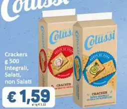 Paghi Poco Crackers Integrali, Salati, non Salati offerta