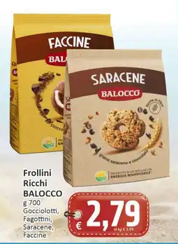 Paghi Poco Frollini Ricchi BALOCCO offerta