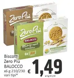 Paghi Poco Biscotti Zero Più BALOCCO offerta
