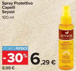 Carrefour Spray Protettivo Capelli Seysol offerta