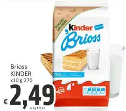 Paghi Poco Kinder KINDER x10 offerta