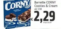 Paghi Poco Barrette corny cookies & cream offerta