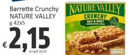 Paghi Poco Barrette Crunchy NATURE VALLEY offerta