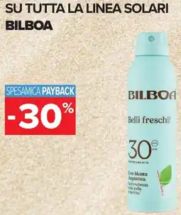 Carrefour Su tutta la linea solari BILBOA offerta