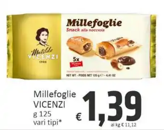Paghi Poco Millefoglie VICENZI offerta