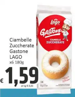 Paghi Poco Ciambelle Zuccherate Gastone LAGO offerta