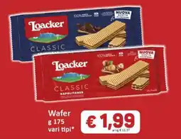 Paghi Poco Loacker Wafer offerta
