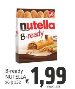 Paghi Poco B-ready NUTELLA offerta