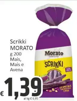 Paghi Poco Scrikki morato mais, mais e avena offerta