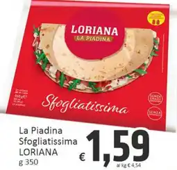 Paghi Poco La Piadina Sfogliatissima LORIANA offerta