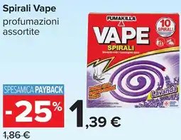 Carrefour Spirali Vape offerta