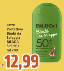 Paghi Poco Latte Protettivo Bimbi da Spiaggia BILBOA SPF 50+ offerta