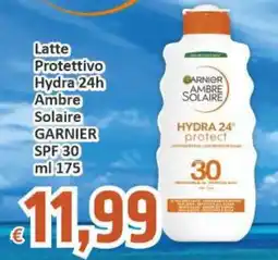 Paghi Poco Latte Protettivo Hydra 24h Solaire GARNIER SPF 30 offerta