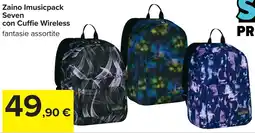 Carrefour Zaino Imusicpack Seven con Cuffie Wireless offerta