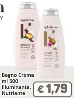 Paghi Poco Kaloderma Bagno Crema Illuminante, Nutriente offerta