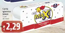 Paghi Poco Carta Igienica MAXI offerta
