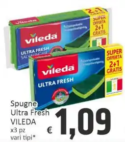 Paghi Poco Spugne Ultra Fresh VILEDA offerta