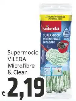 Paghi Poco Supermocio vileda microfibre & clean offerta