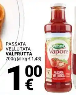 Supermercati Gulliver Passata vellutata VALFRUTTA offerta