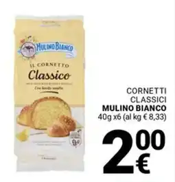 Supermercati Gulliver Cornetti classici MULINO BIANCO offerta