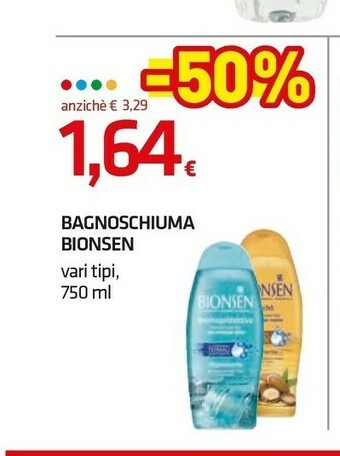 Superconti Bagnoschiuma offerta