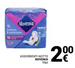 Supermercati Gulliver Assorbenti notte NUVENIA offerta