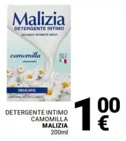 Supermercati Gulliver Detergente intimo camomilla MALIZIA offerta