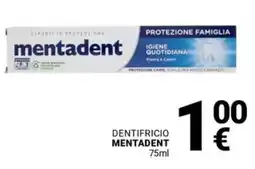 Supermercati Gulliver Dentifricio MENTADENT offerta